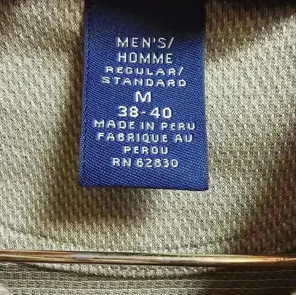 Lands' End Men's 100% Cotton Polo‎ Size M 38-40 - Picture 6 of 6